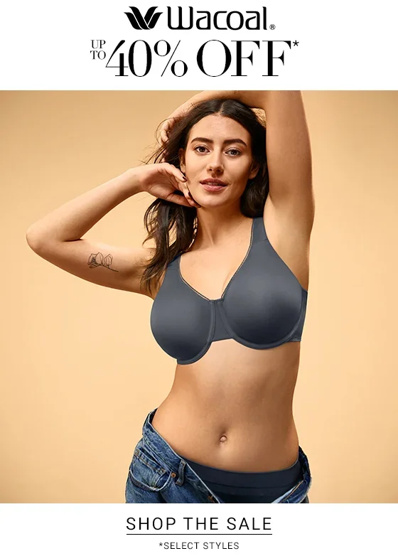 Up To 40% Off Wacoal, One Of Our Most Loved Bra Brands - Bare