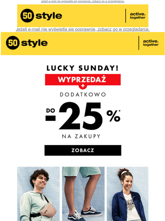 Szczciaro, dzi czeka do -25% extra!