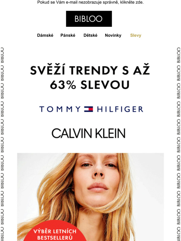 Calvin Klein a Tommy Hilfiger pouze te s extra 10% slevou