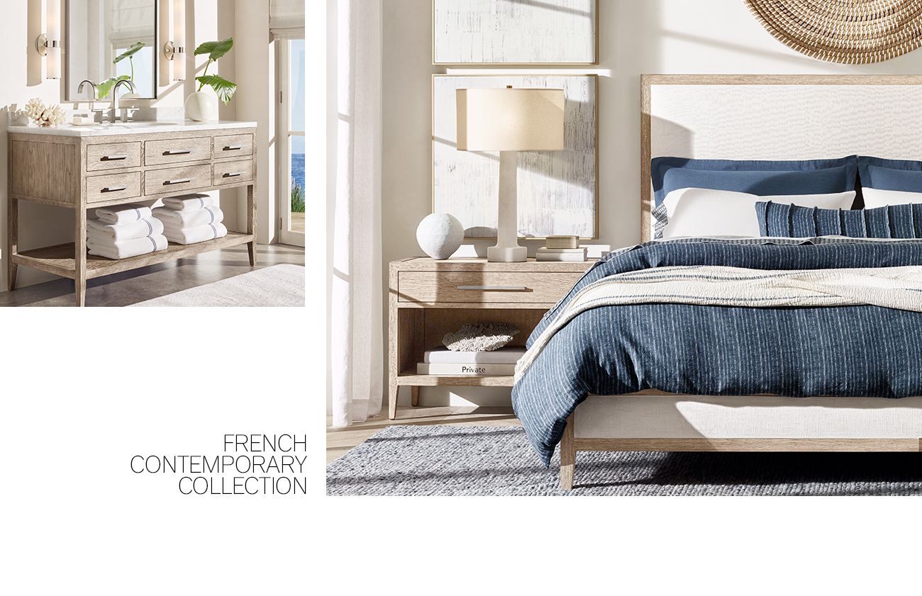 Restoration Hardware Discover Montecito. RH Beach House Collections in
