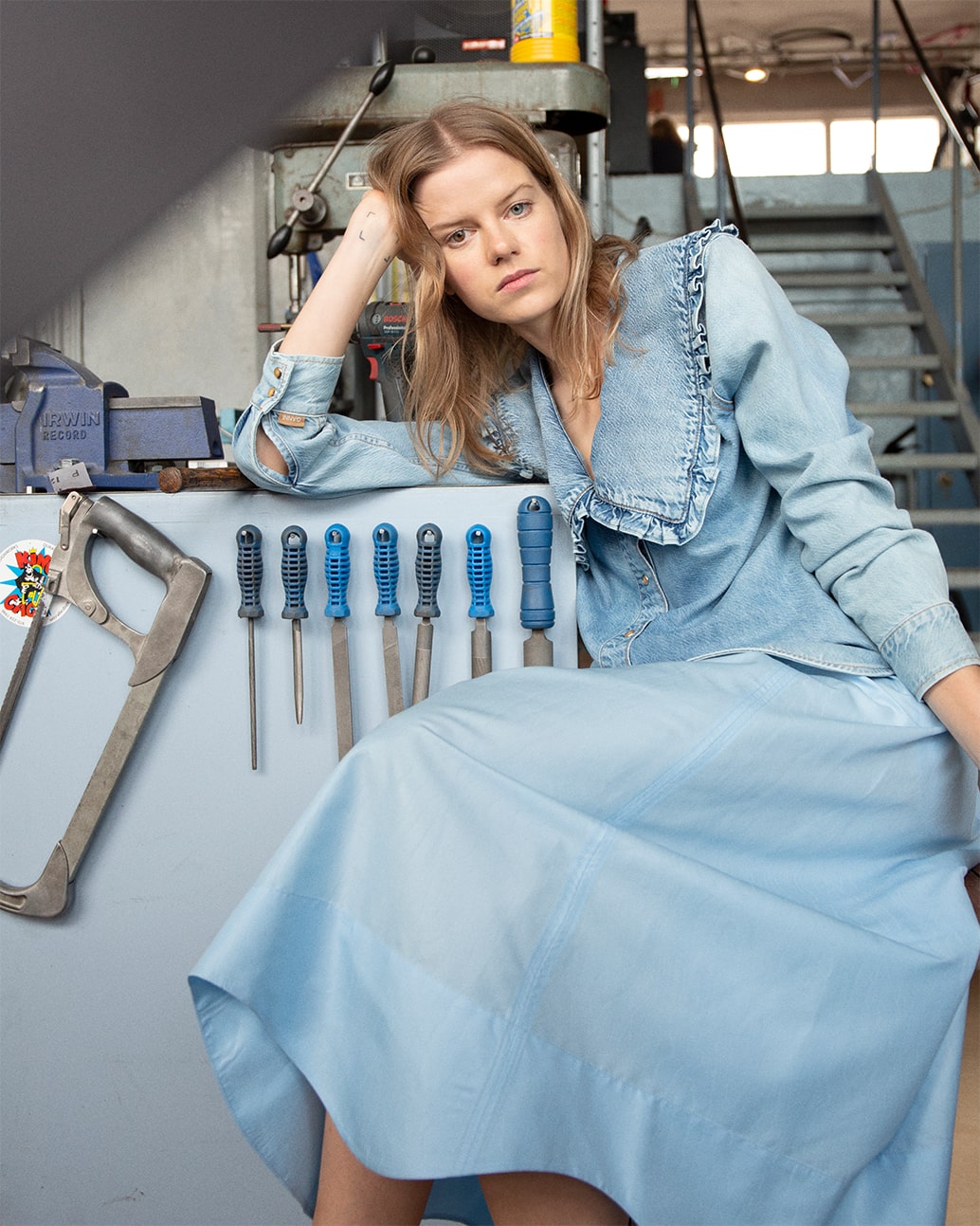 Ganni New Get to know our fabrics of the future Milled