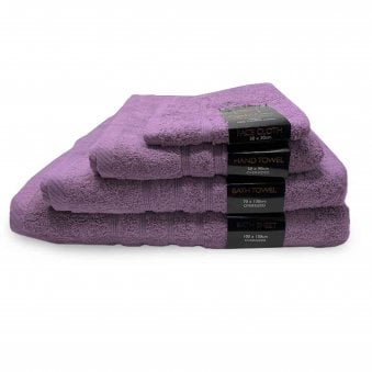 Cotton Luxury Combed Towels  - Mauve