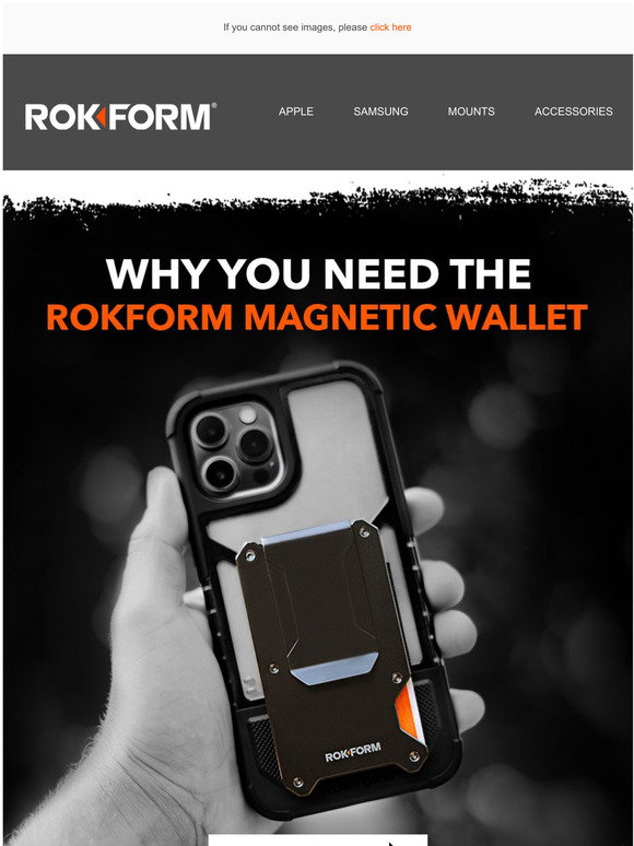 Rokform: Why You Need The Rokform Magnetic Wallet | Milled
