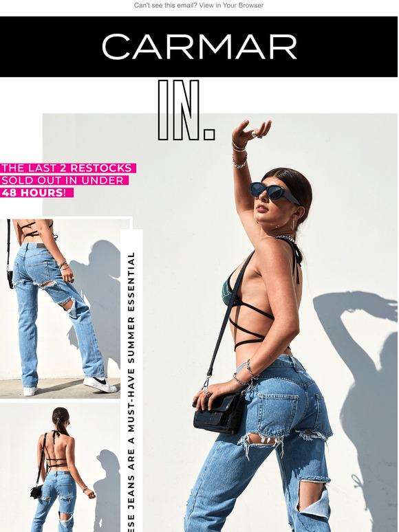 Your Fav Jeans Are Back In Stock