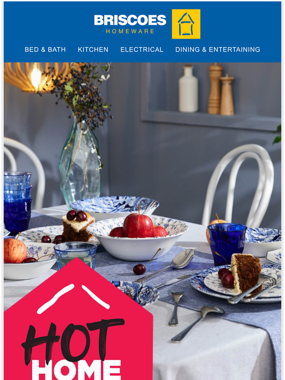 Briscoes Open me for your weekly Hot Home Deals Milled