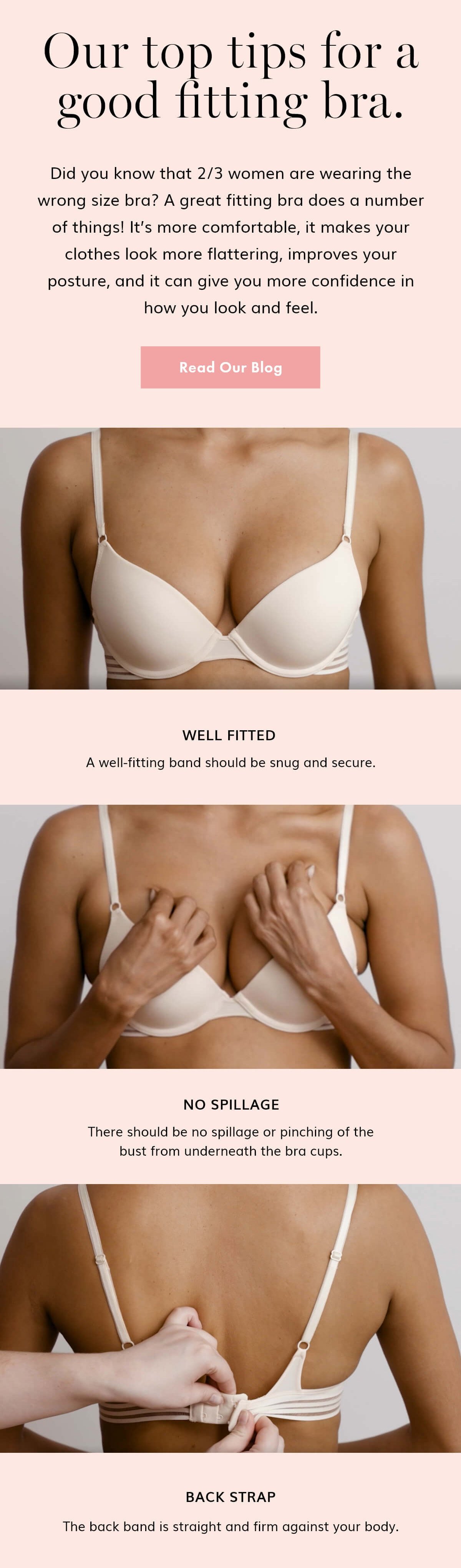 Bras Galore and More - We offer bras for all women including