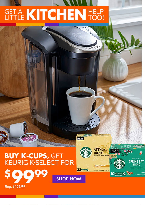 Big Lots: $99.99 Keurig? Put a K-select 