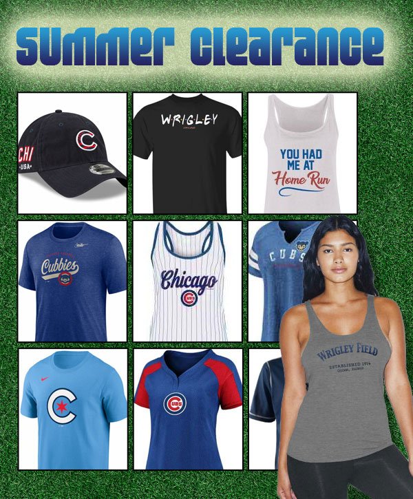 Chicago Cubs Clearance at SportsWorldChicago.com