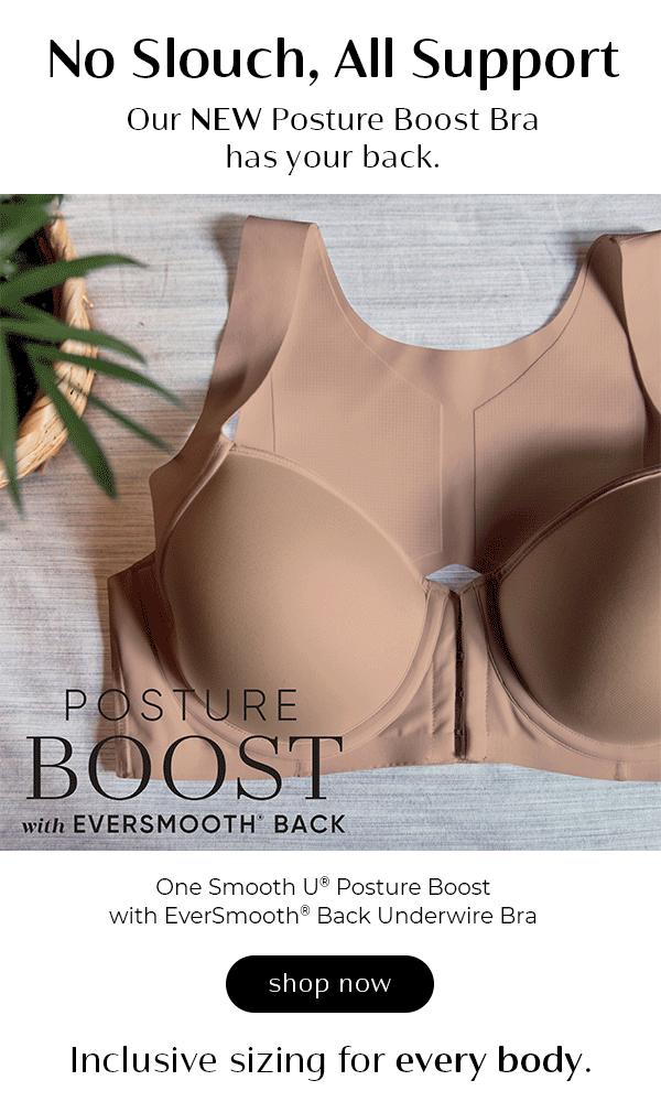 Bali Womens One Smooth U Posture Boost with EverSmooth Back Underwire Bra -  Apparel Direct Distributor