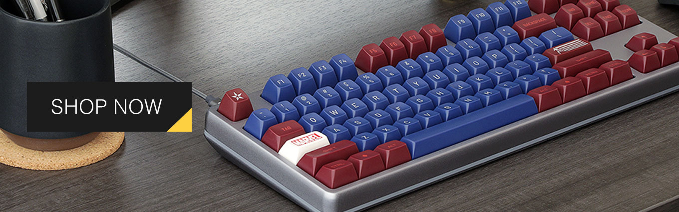 DROP + MARVEL CAPTAIN AMERICA KEYCAP popular SET