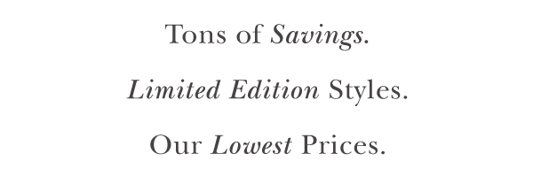 Online Warehouse Sale