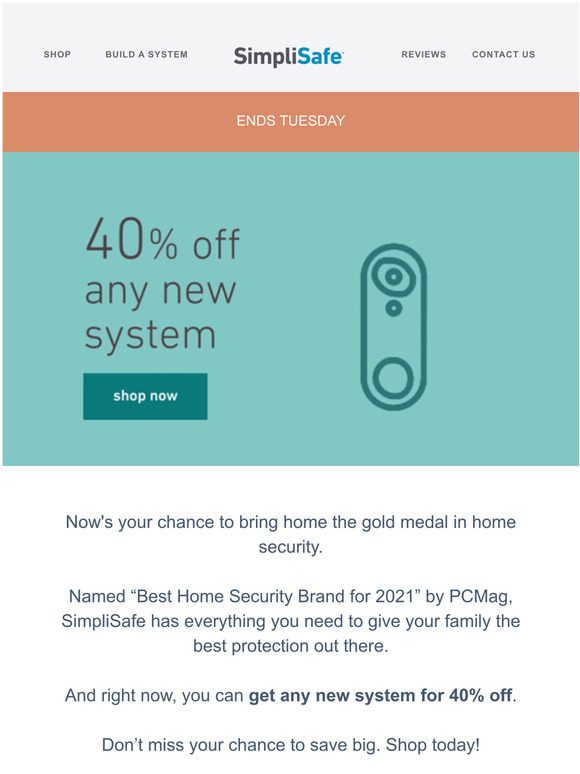 SimpliSafe The home security deal you've been waiting for Milled