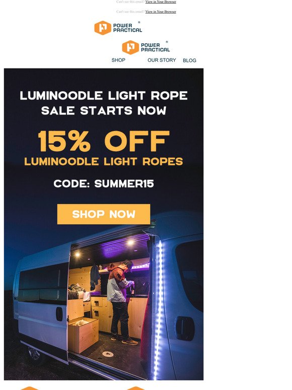 Light up your night with Luminoodle