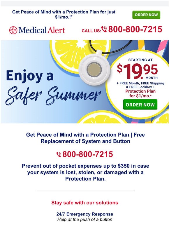 New Summer Special: Add a Protection Plan for Just $1/mo.!*