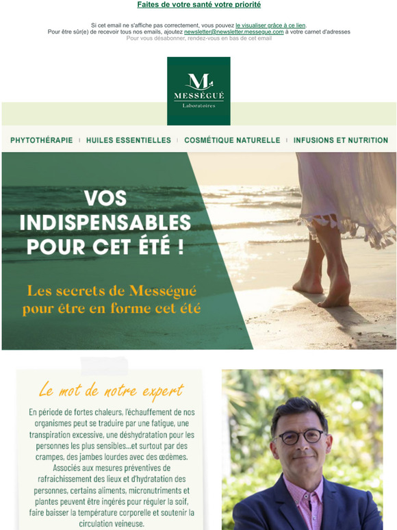Les secrets de Messgu pour un t au top de la forme