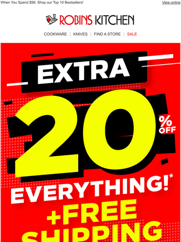 Robins Kitchen FINAL HOURS ⚡ SALE ⚡ EXTRA 20 Off ALL Ecology!* Milled