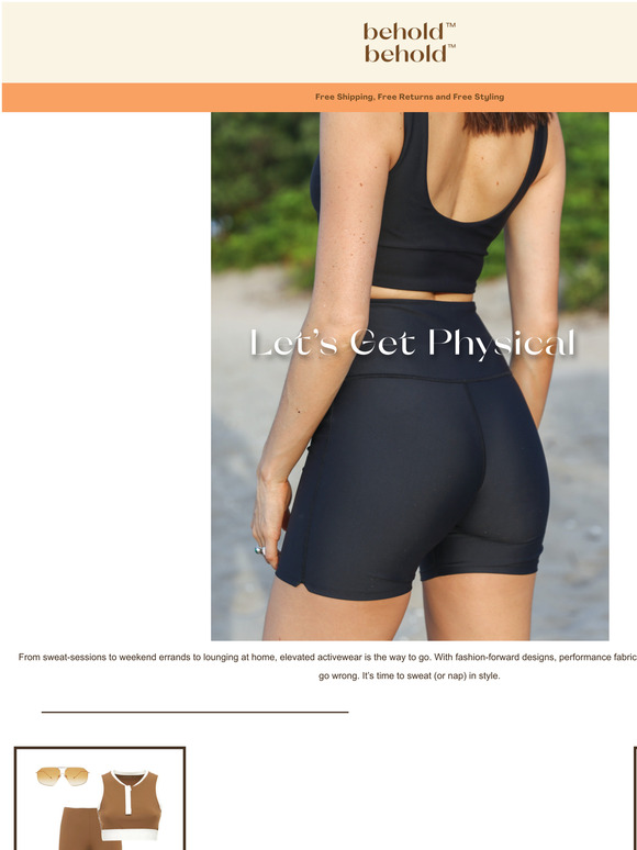 Break a Sweat in Our Newest Activewear