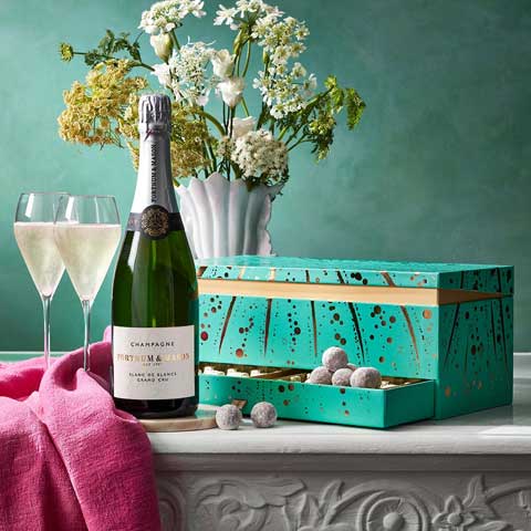 Champage and Chocolate Gift Box