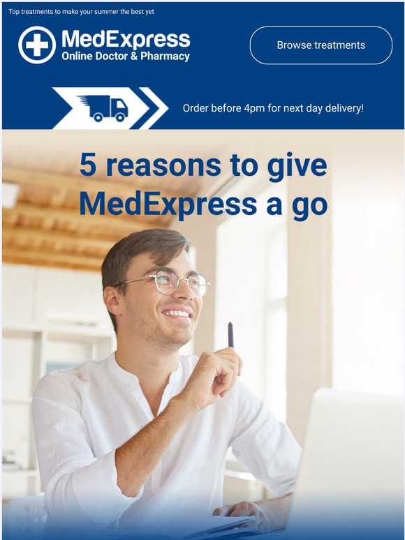 MedExpress 5 reasons to give MedExpress a go Milled