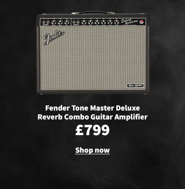 Fender Tone Master Deluxe Reverb Combo Guitar Amplifier. £799. Shop now.