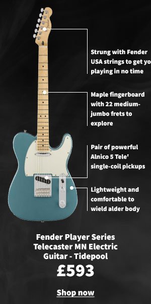 Fender Player Series Telecaster MN Electric Guitar - Tidepool. £593. Shop now.