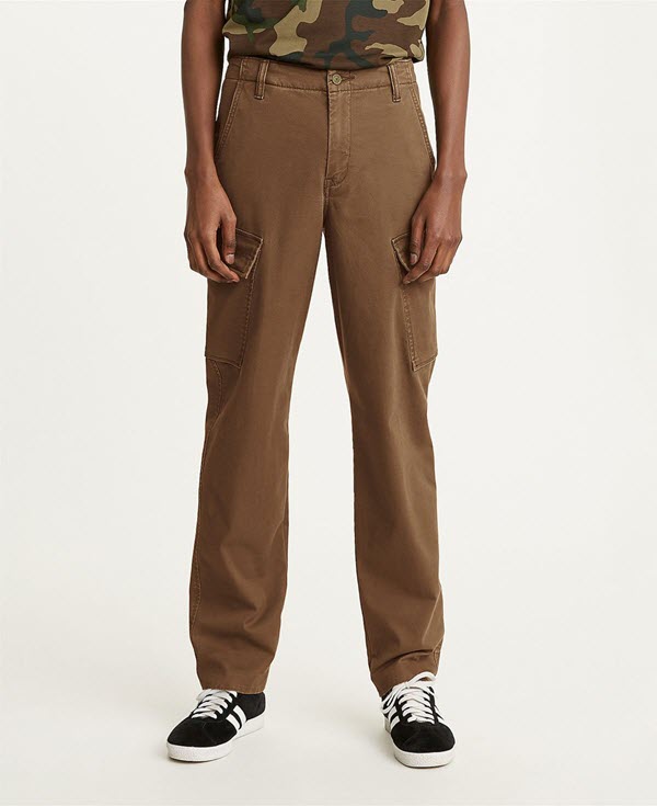 levi cargo work pants for men