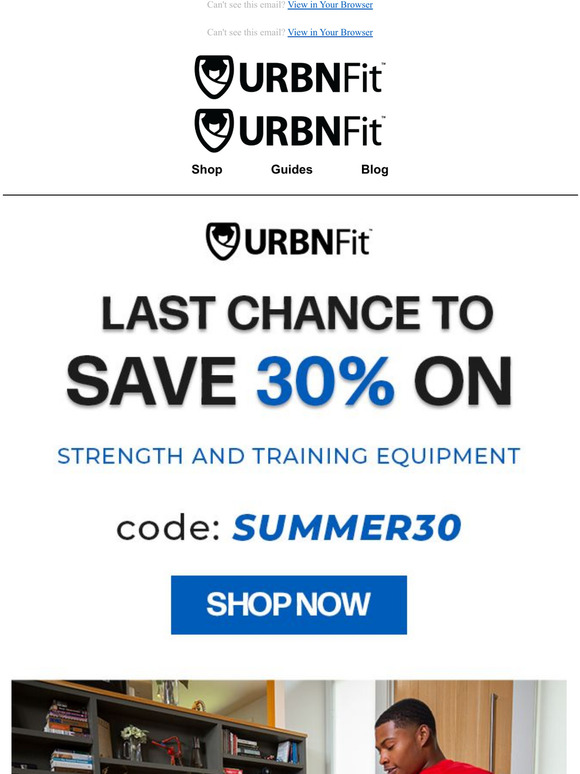 Last day to shop and save!