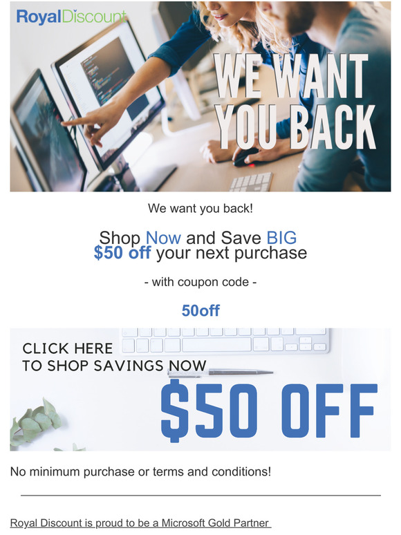 Shop now and save BIG!