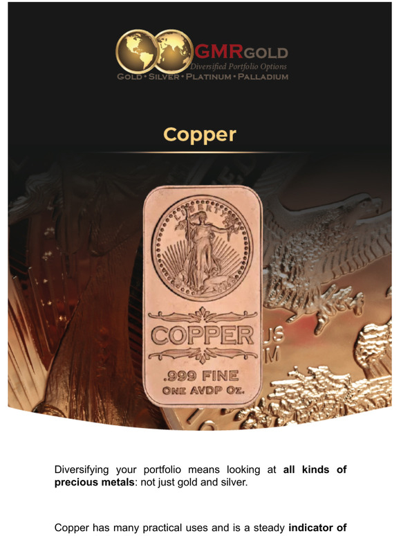 Ever considered adding copper to your portfolio?