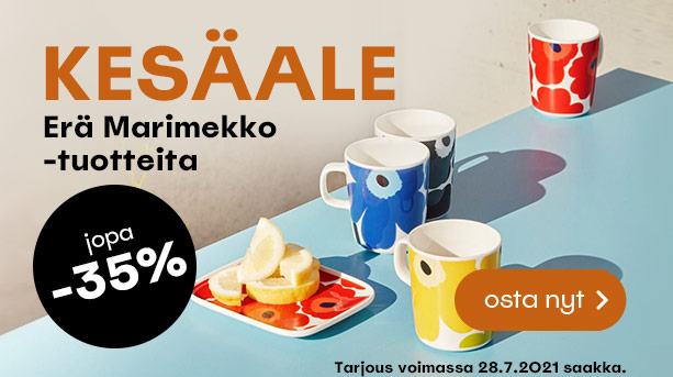 Hobby Hall FI: Varastotyhjennyksen viimeinen piv! | Marimekkoa jopa -35%  viel tnn! | Milled