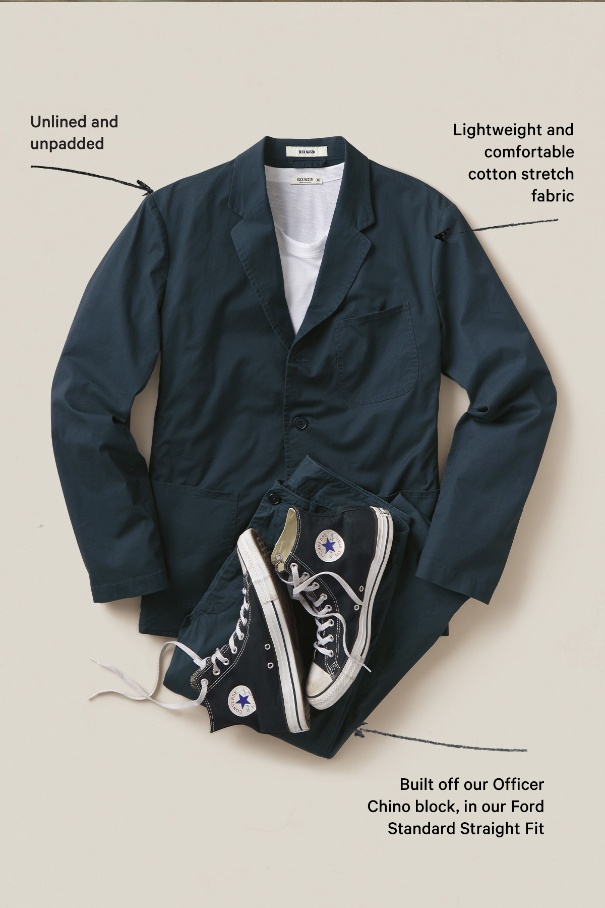 Buck Mason The CarryOn Suit is Back Milled