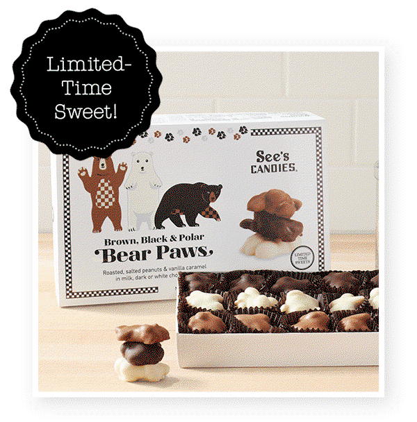 Limited-Time Sweet! Bear Paws