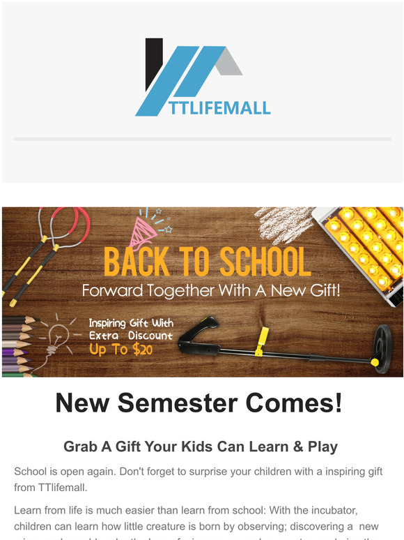 Back-To-School Gift Is Prepared For Your Kids