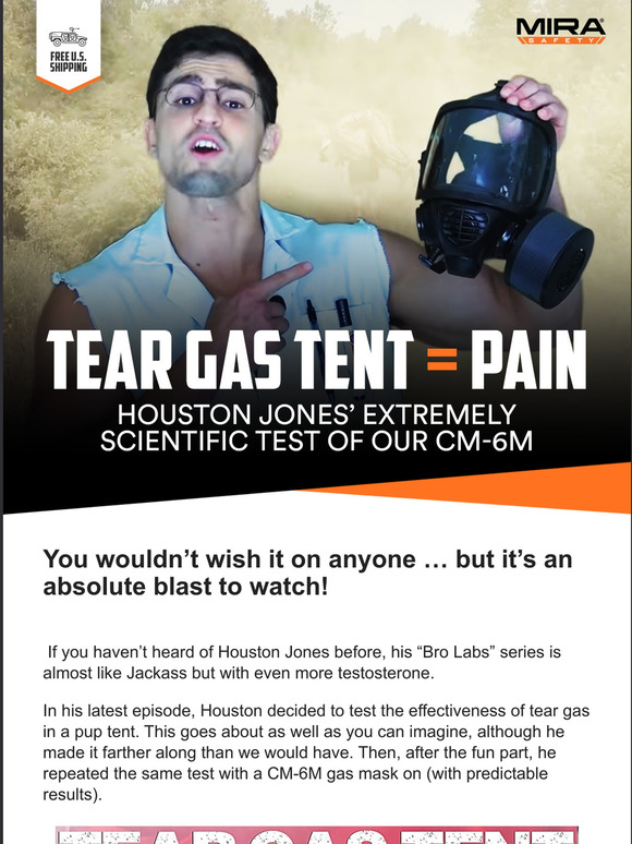 MIRA Safety "Melting my eyeballs" (for science) Milled