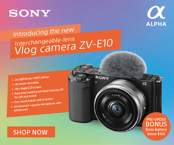 pre order sony zv e10