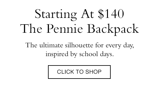 Coach Outlet: The Pennie Backpack In Two Perfect Sizes