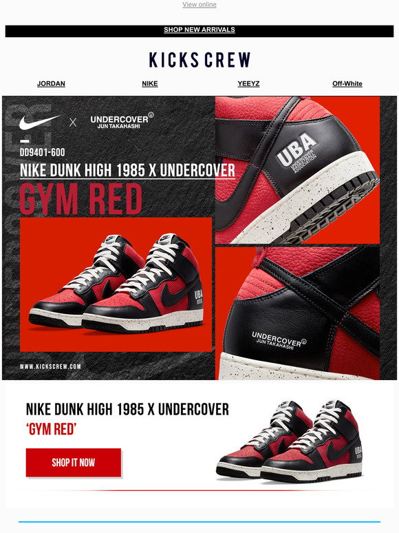 Undercover x Nike Dunk High UBA 