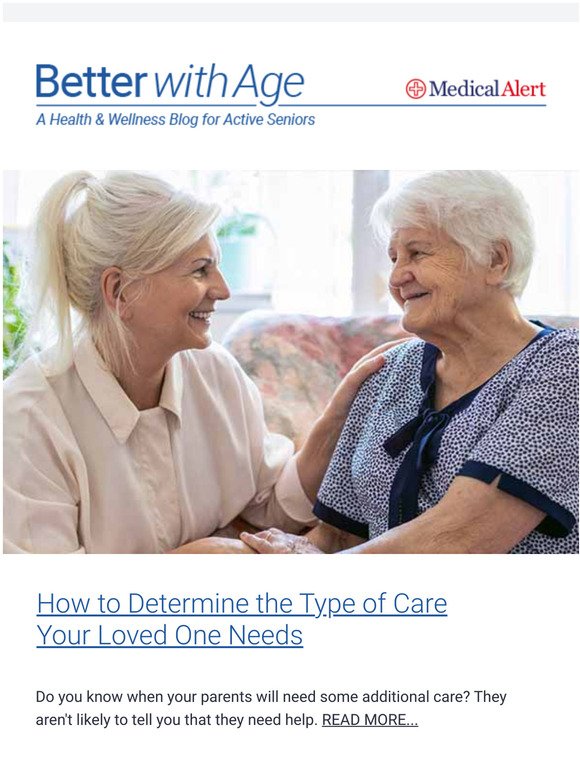 Determine the Type of Care Your Loved One Needs