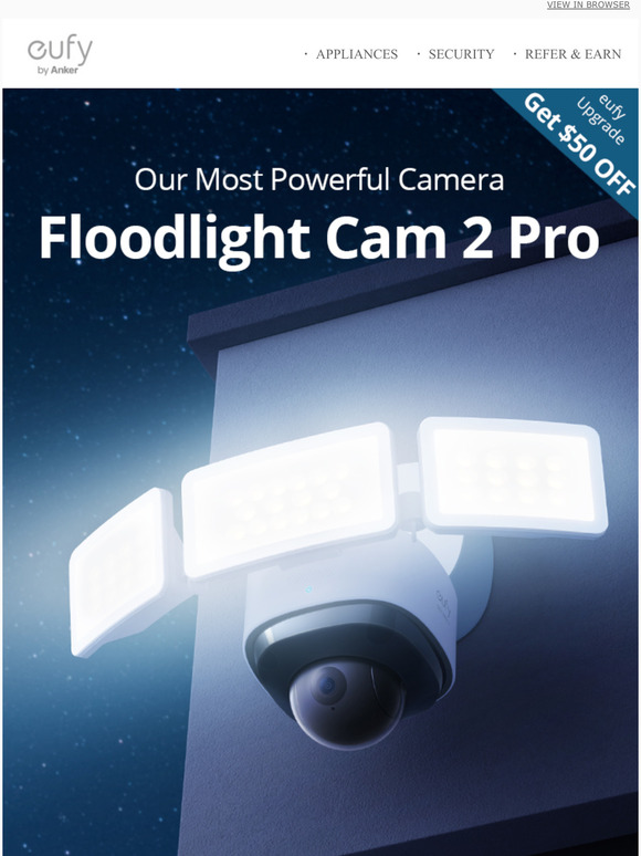 Be the first to get this powerful floodlight!
