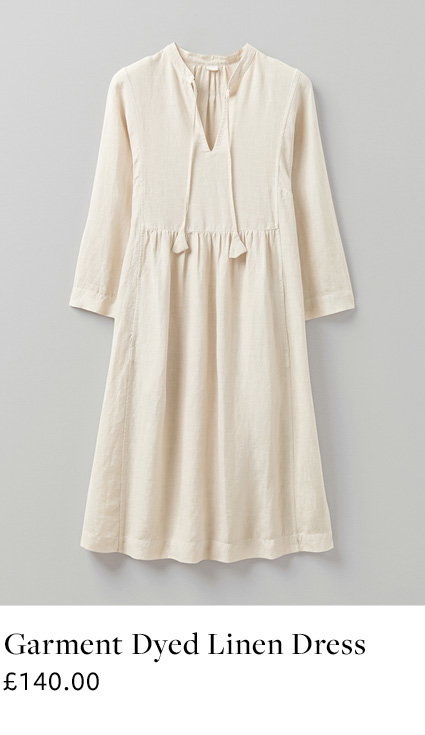 Toast: Seed Check Cotton Shirt Dress | Milled