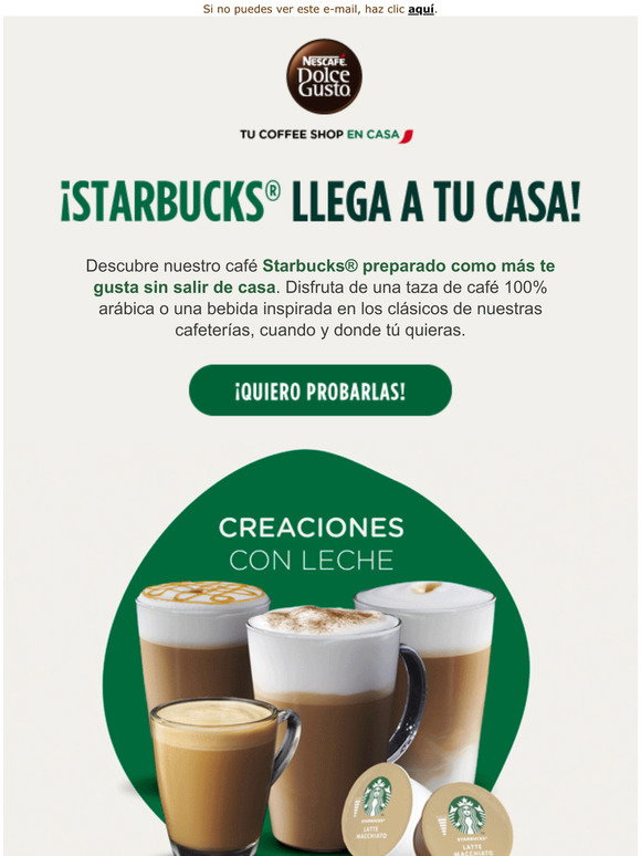 Starbucks Caramel Macchiato - 12 Cápsulas para Dolce Gusto por 4,49 €