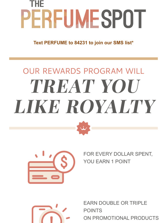 The Perfume Spot Are you a rewards member? Milled