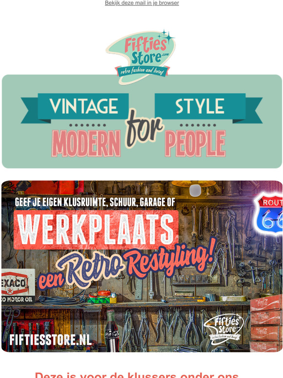 Restyle je eigen werkplaats of klusruimte!