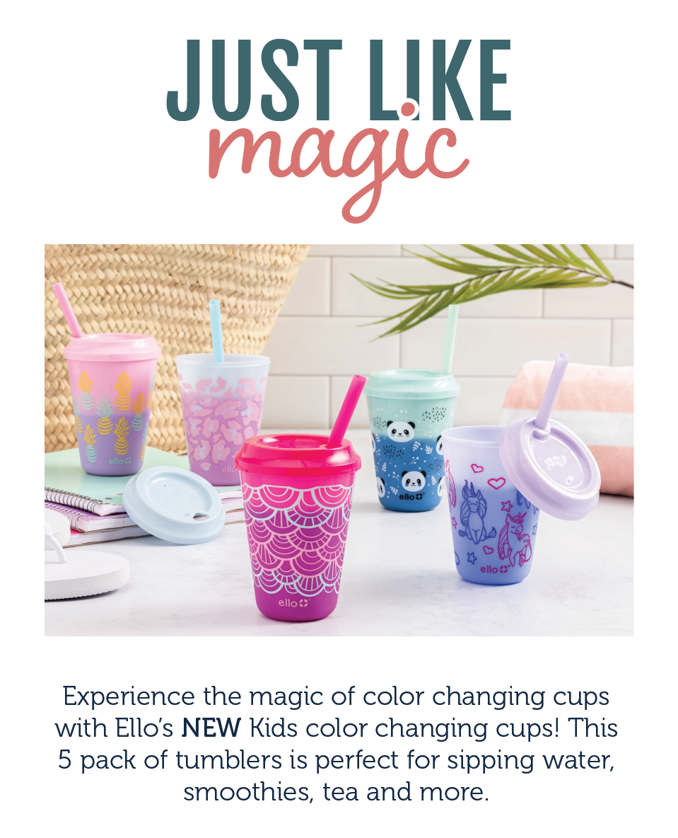 Ello: Color Changing Cups Are Here