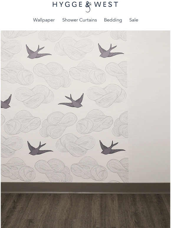 Hygge & West Backtocollege style peel and stick wallpaper Milled