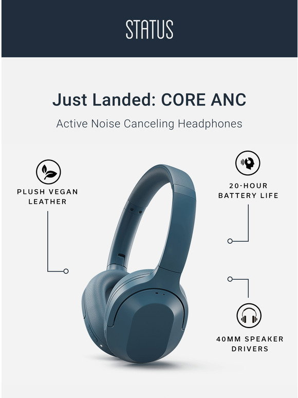 Status Audio: Our Newest ANC Headphones 