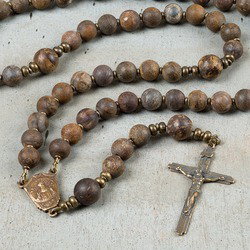 Bronzite St. Benedict Rosary