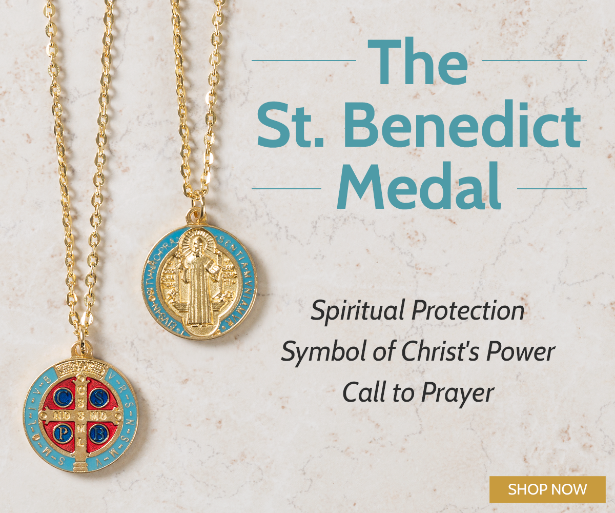 St Benedict Medals, Double Sided Relief St Benedict Pendant For Gift Giving  For Wearing 