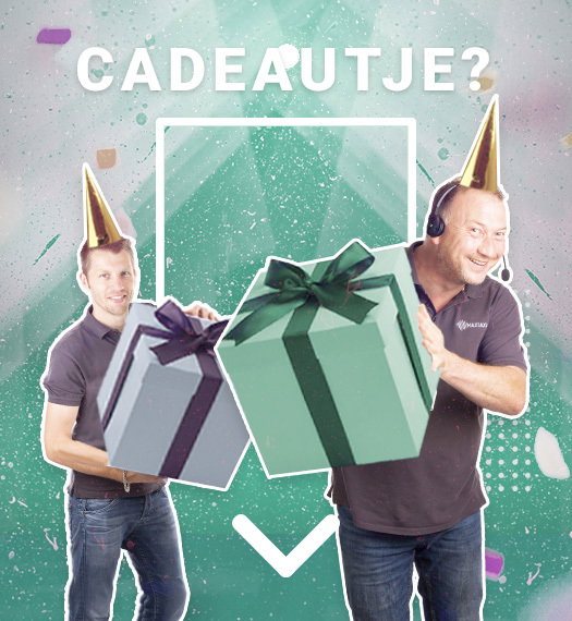 Cadeautje ontvangen?
