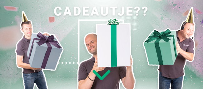 Cadeautje ontvangen?